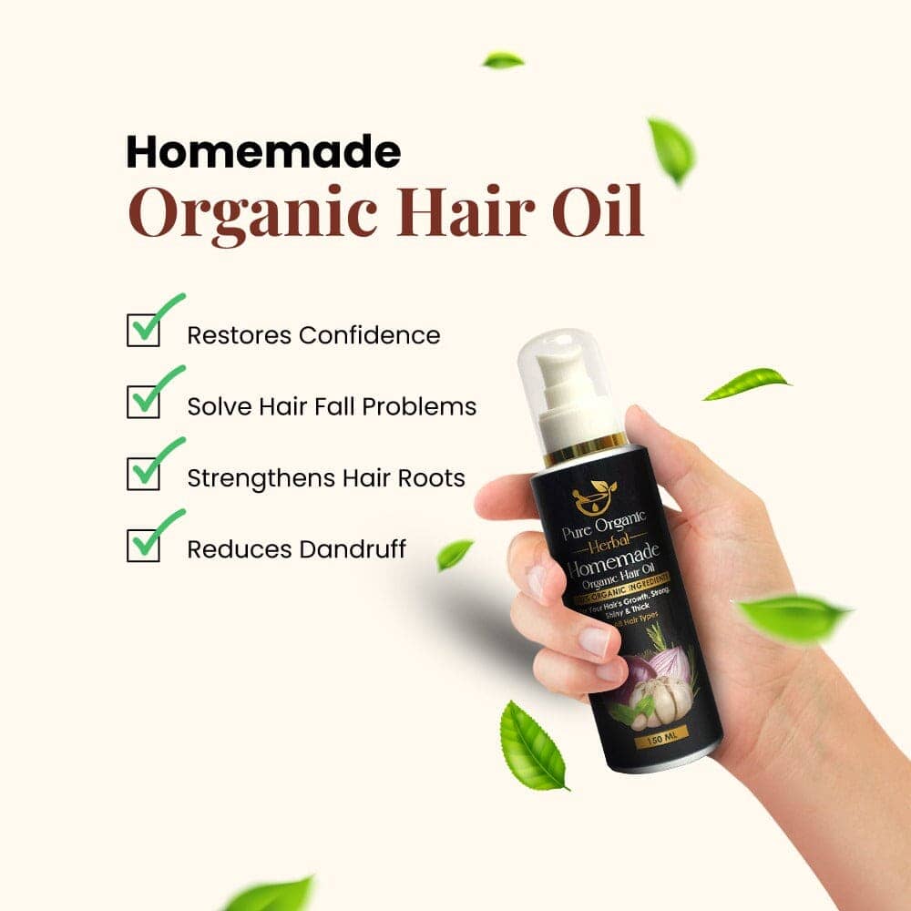 Homemade Organic Hair Oil Hair Oil My Store 